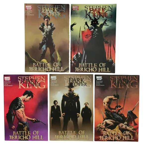 Stephen King The Dark Tower Comic Books Battle Of Jericho Hill #1-5 Dark Fantasy - Picture 1 of 8